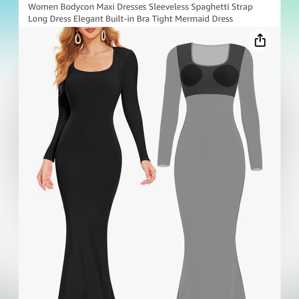 Bodycon Maxi Dress.